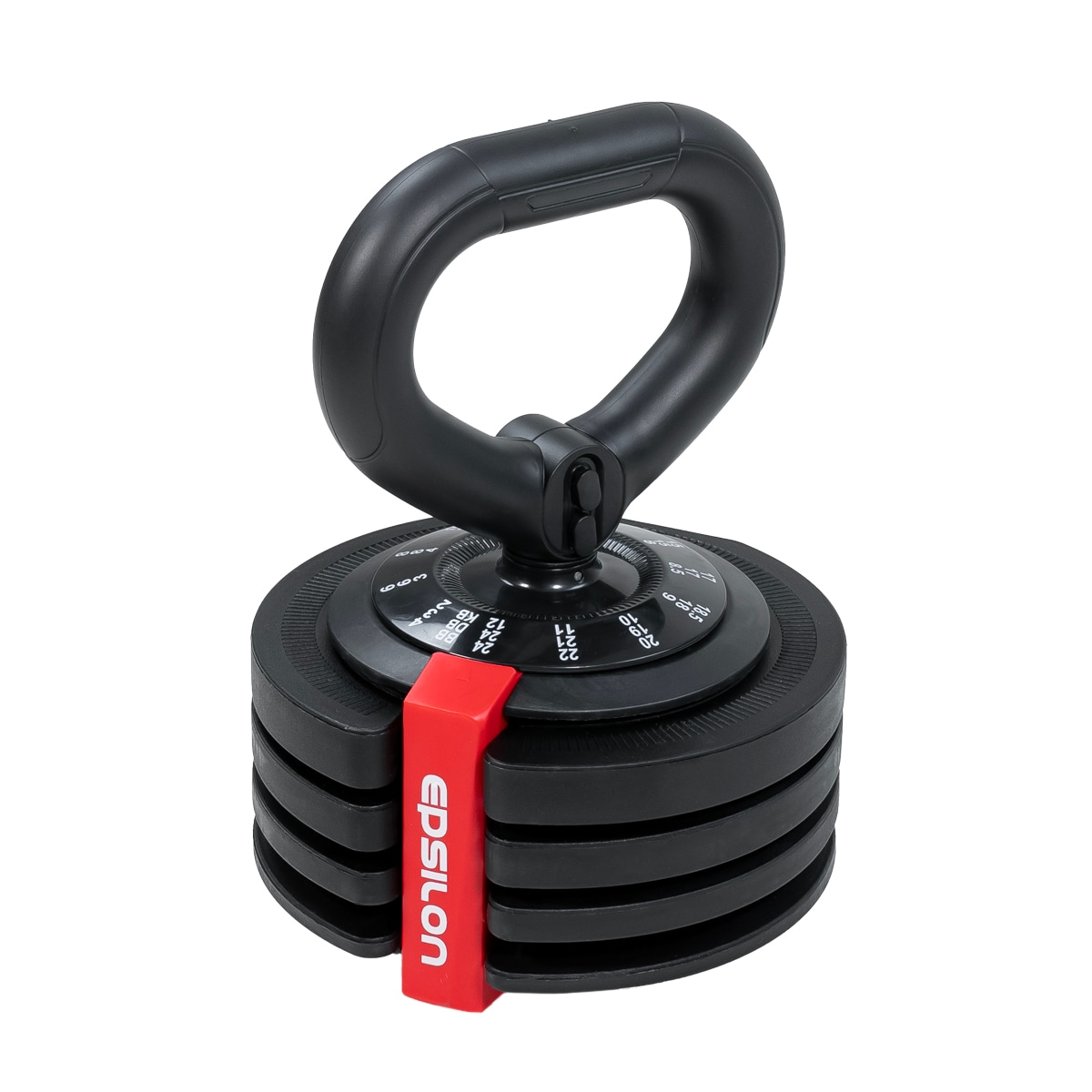 Justerbar hantel, skivstång och kettlebell 2,5 - 24 kg 