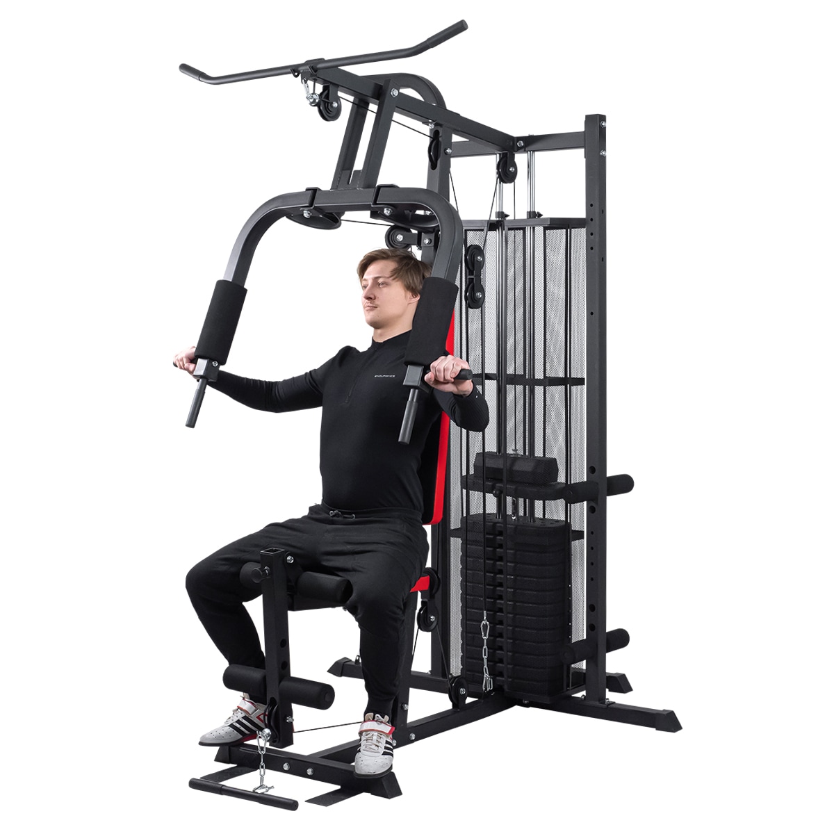 Hjemme fitness Multigym 2000 - 100 kg vægte