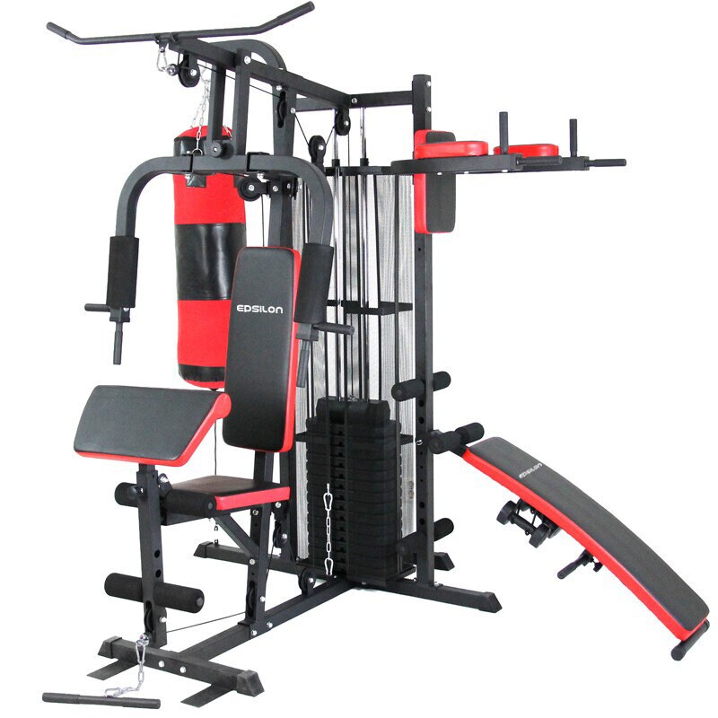 Hjemme fitness Multigym 8000 - 100 kg vægte